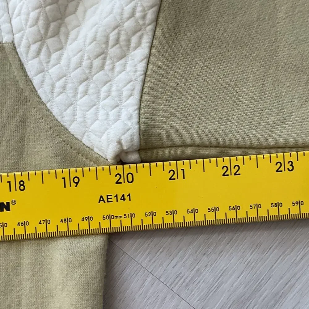 A. Tiziano Tan Khaki Jacquard Knit Crewneck Mens M NWT
